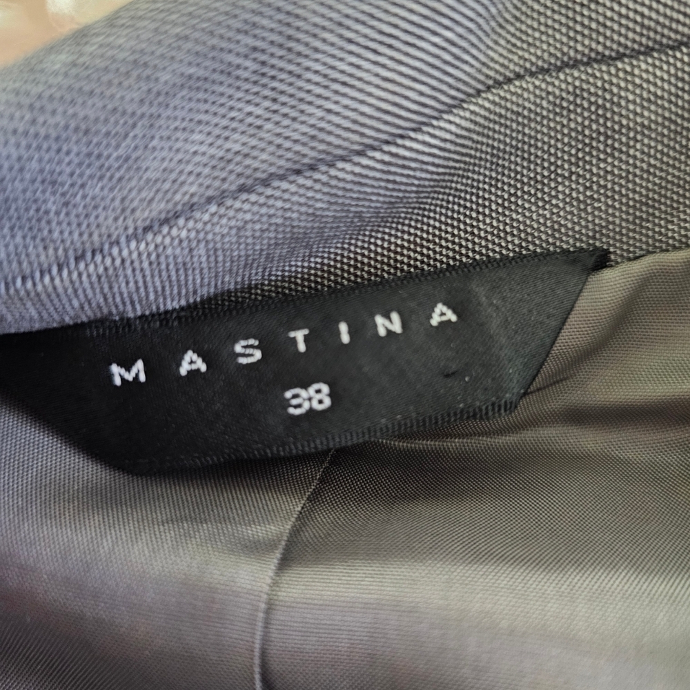 Mastina Gray Blazer and Skirt Set - Picture 4 of 7